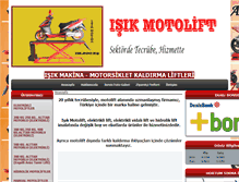 Tablet Screenshot of isikmotolift.com